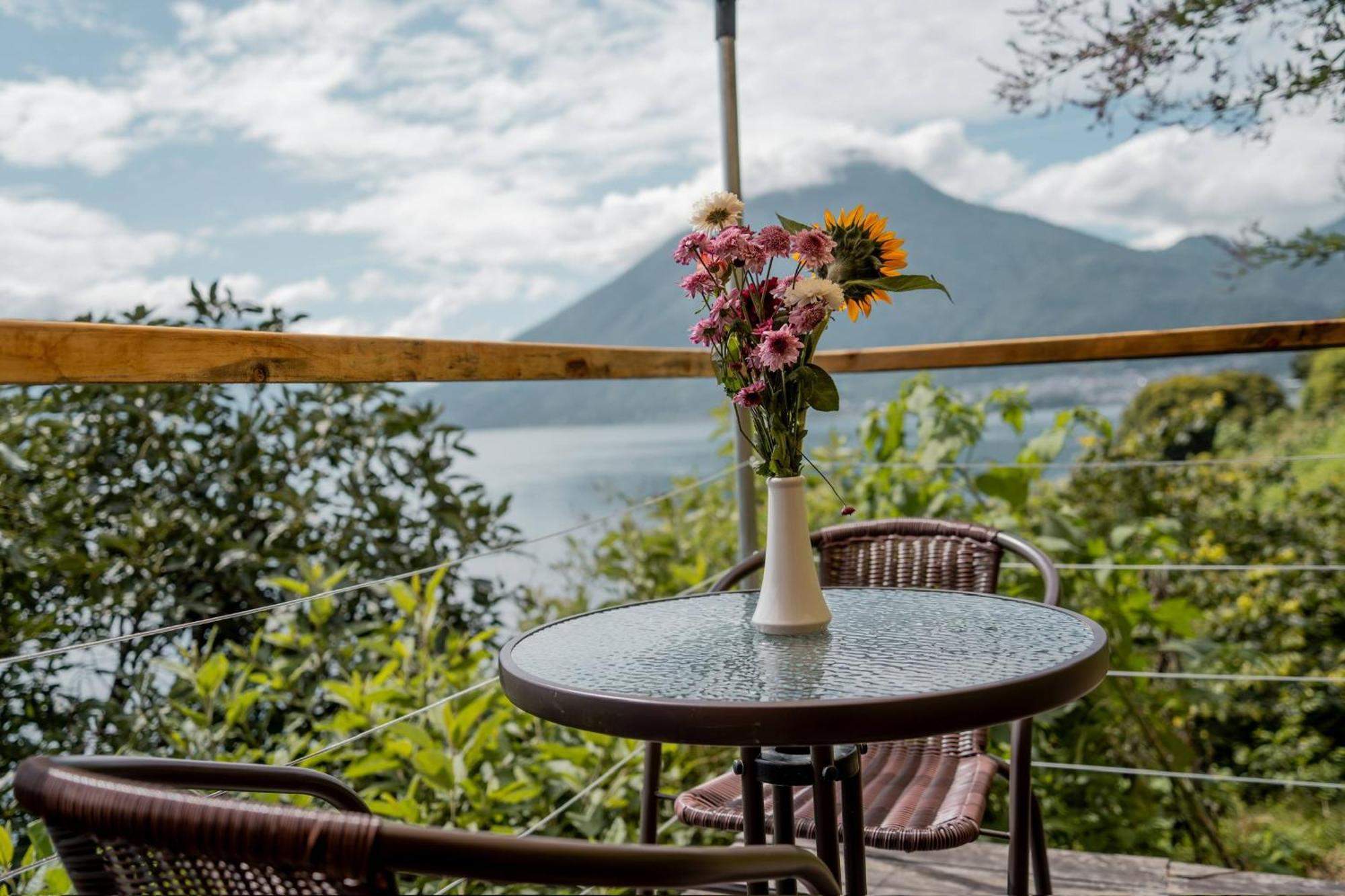 סן מרקוס לה לגונה Fuego Atitlan Eco-Hotel מראה חיצוני תמונה