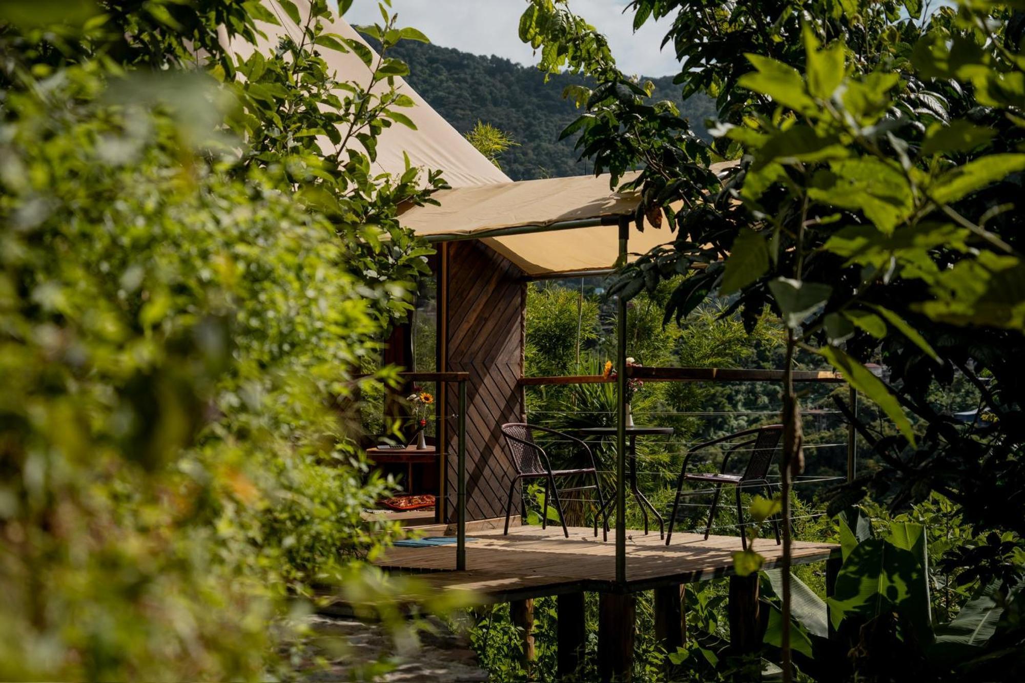 סן מרקוס לה לגונה Fuego Atitlan Eco-Hotel מראה חיצוני תמונה
