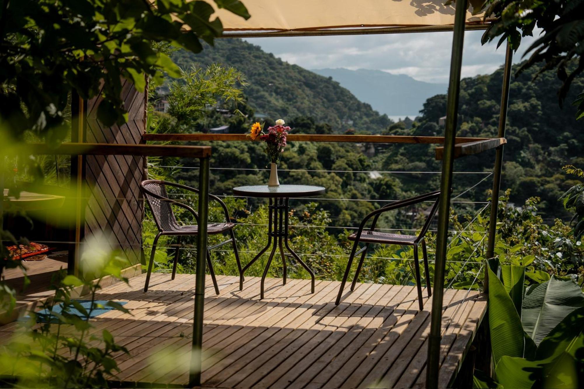 סן מרקוס לה לגונה Fuego Atitlan Eco-Hotel מראה חיצוני תמונה