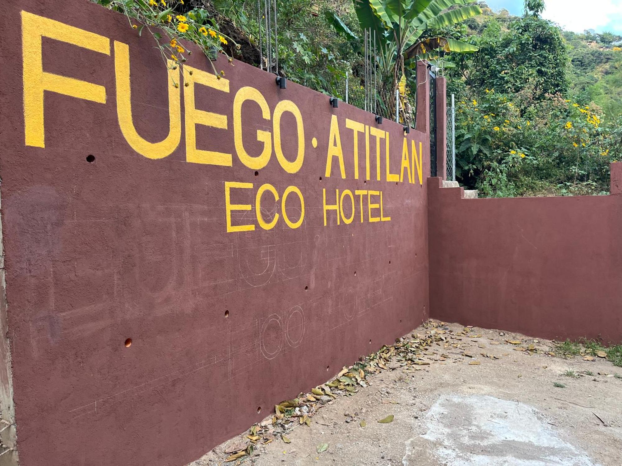 סן מרקוס לה לגונה Fuego Atitlan Eco-Hotel מראה חיצוני תמונה